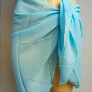 Lago-Mar NWT Baby Blue Sarong, OSFM